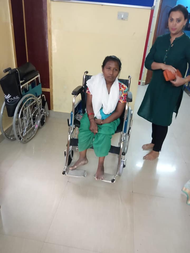 Wheel Chair Distribution by Rakshana 