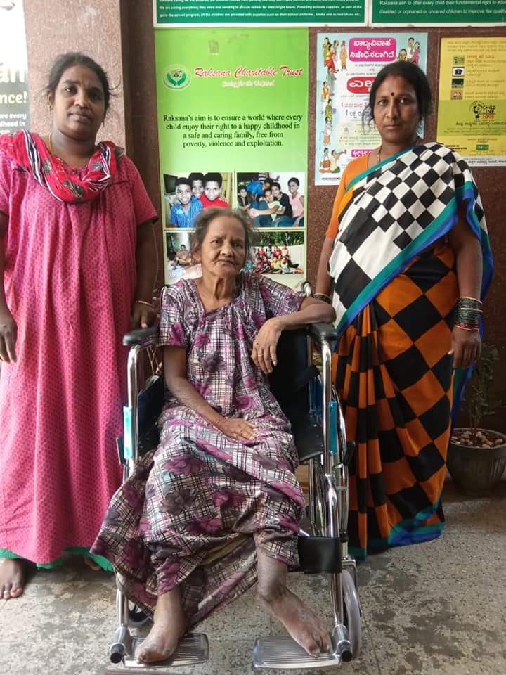 Wheel Chair Distribution by Rakshana 