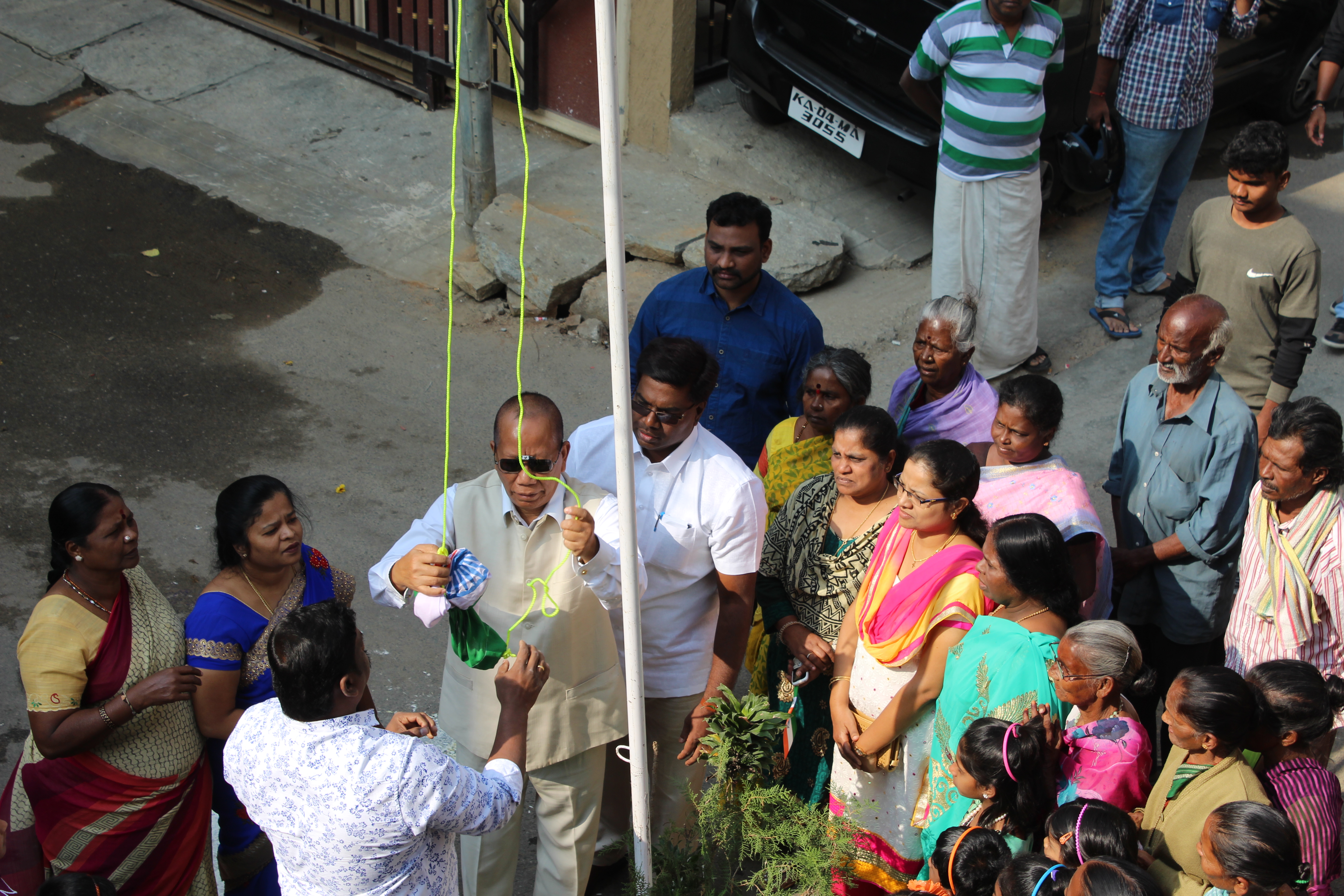 Flag Hoisting